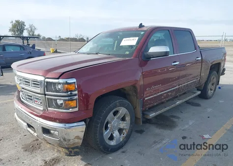 2015 Chevrolet Silverado 1500 2Lz from USA, damaged, VIN 3GCUKSEC1FG318613